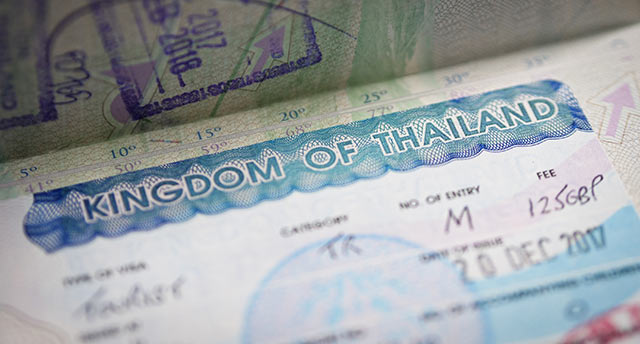 Visa for Thailand