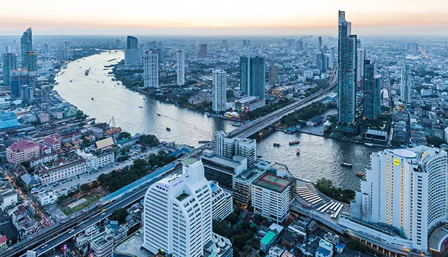 View of Bangkok